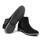 Men's Suede Leather Chelsea Ankle Boots For Working