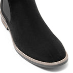 Men's Suede Leather Chelsea Ankle Boots For Working