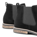 Men's Suede Leather Chelsea Ankle Boots For Working