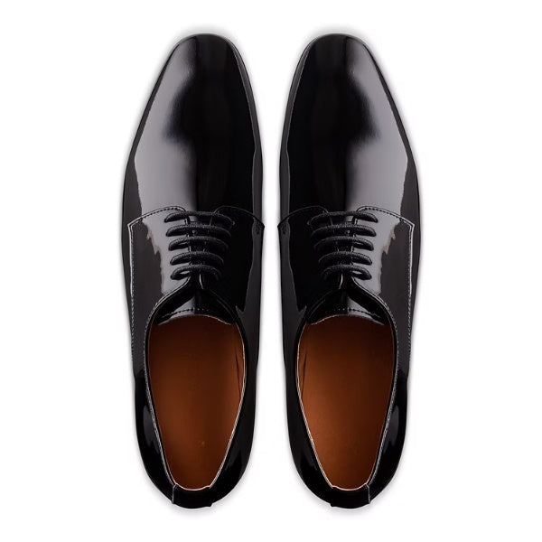 Patent Black & Gold Shoe