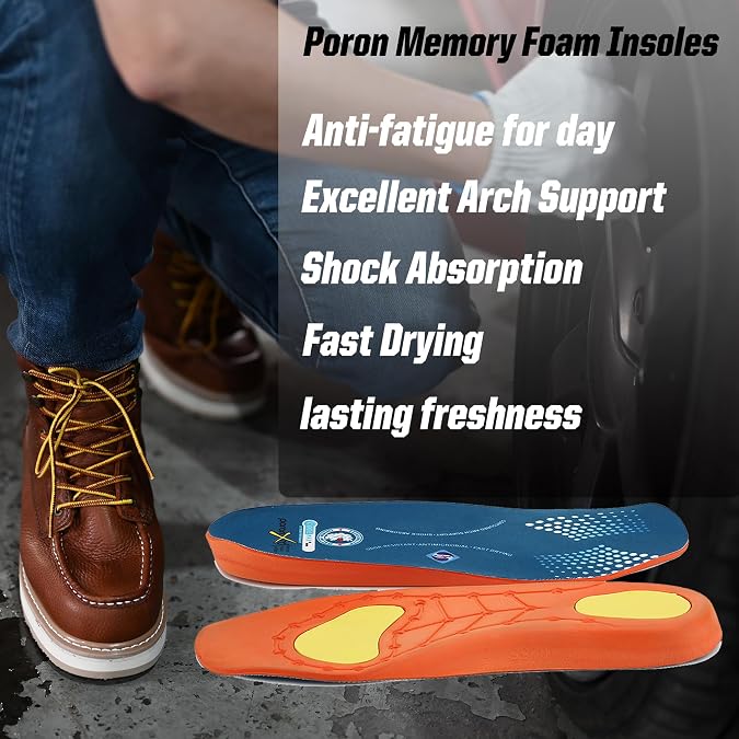 6 Inch Waterproof Wedge Work Boots